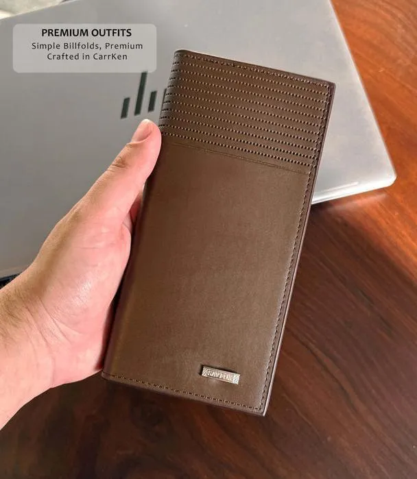 Multi Color Leather Wallet for Men Women Slim Design