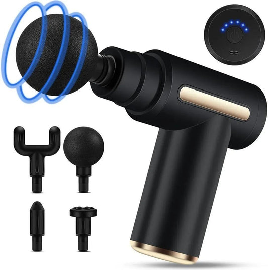 Portable Massage Gun – Deep Muscle Relief for Home & Office